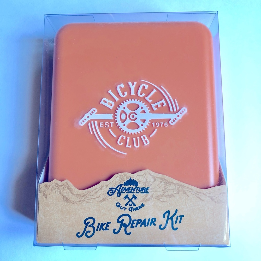 NEW BICYCLE CLUB Bike Repair Kit with Orange Case